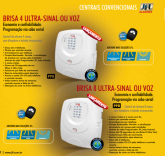 Central de Alarme brisa 4 e brisa 8