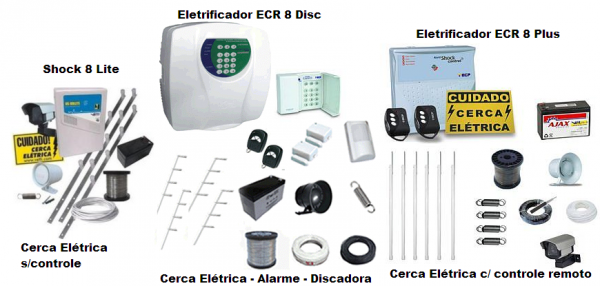 Kit Completo Cerca Elétrica