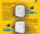 Central de Alarme ASD 260 ASD 600 - Sinal ou Voz